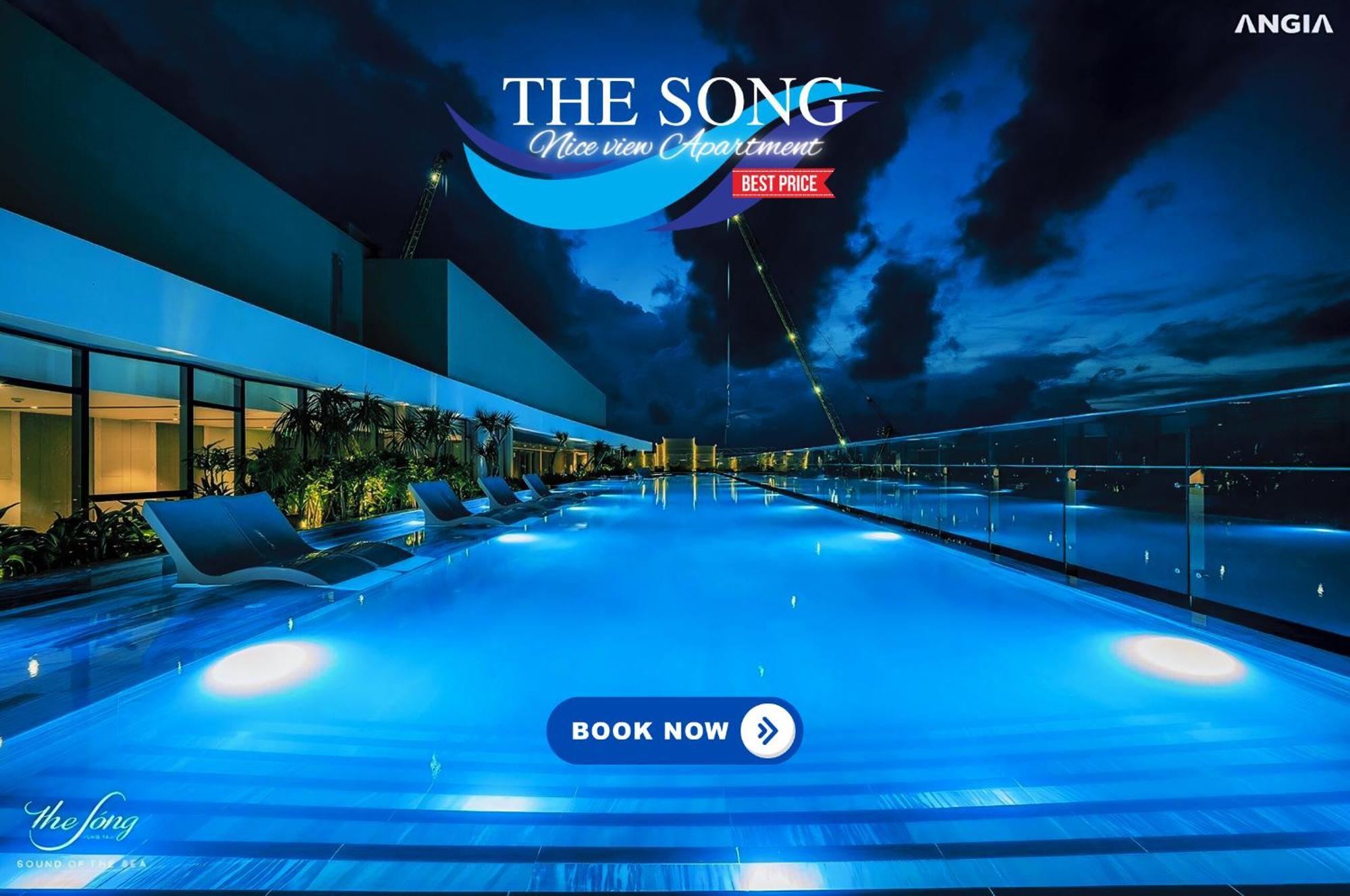 The Song Vung Tau - Can Ho Nghi Duong Tien Ich 5 Sao Thanh Pho 붕타우 외부 사진